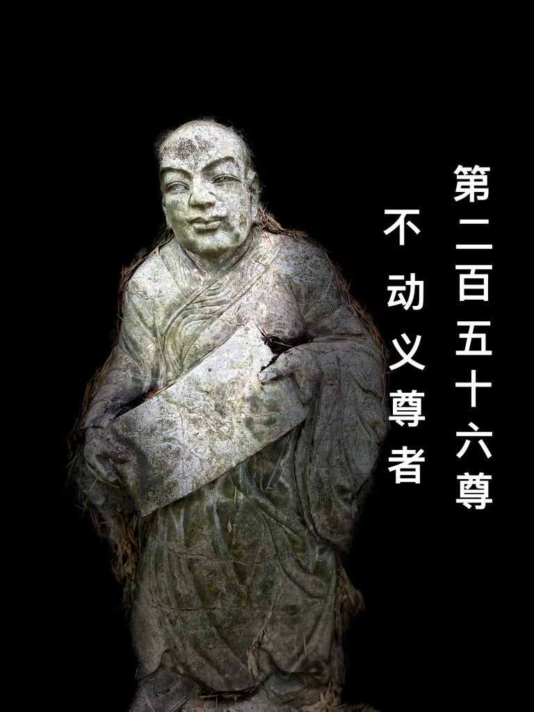 第贰佰伍拾陆尊 不动义尊者